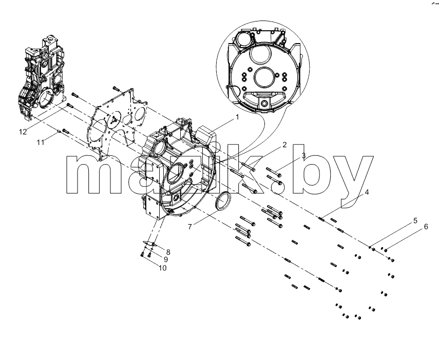 Flywheel Housing Group