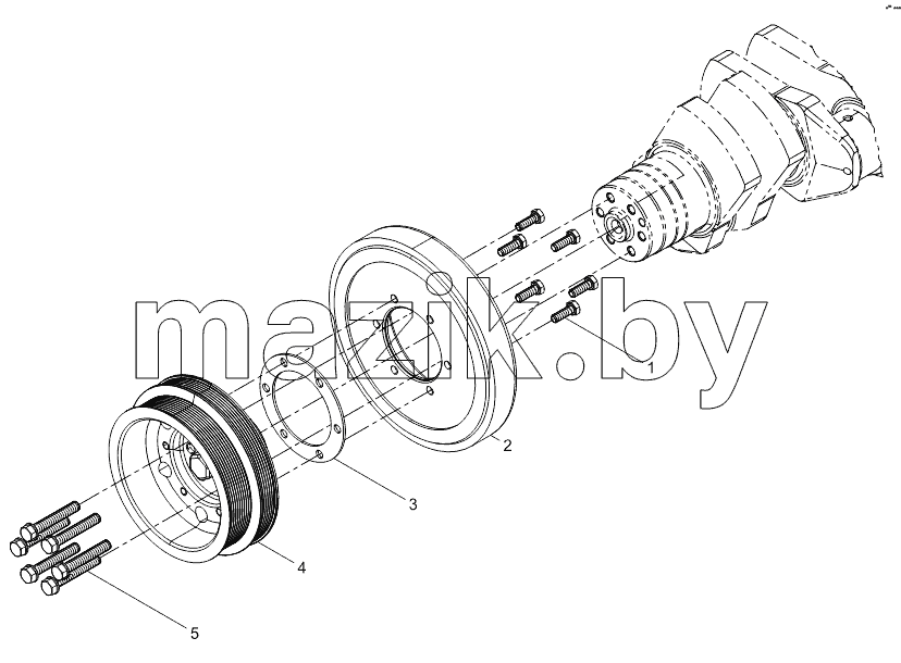 Crankshaft Pulley Group