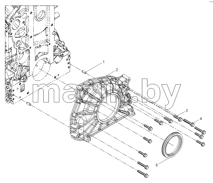 Front cover assembly