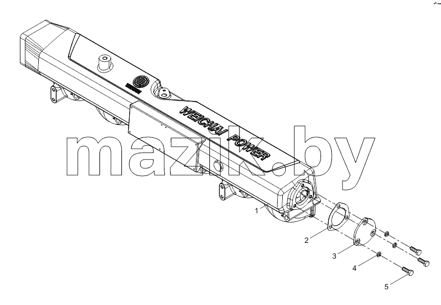 Air inlet pipe assembly