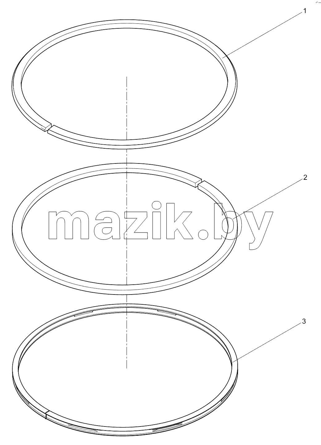  Piston Ring Set