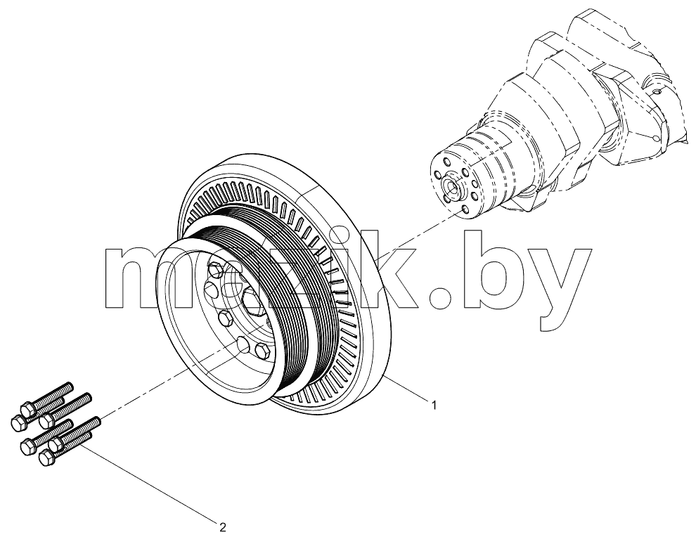  Crankshaft Pulley Group