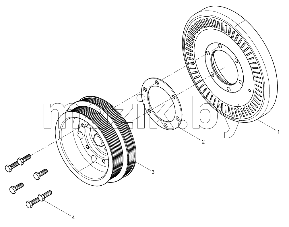  Belt pulley assembly