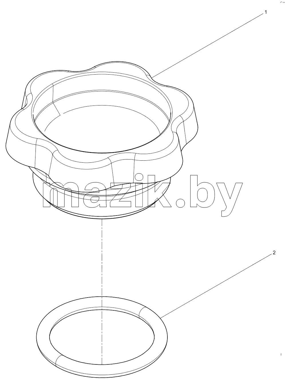  Oil filling port cover assembly