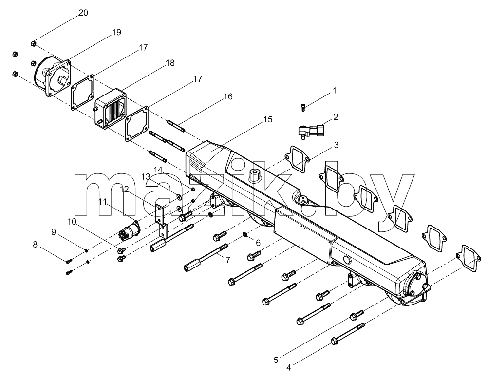  Intake manifold group