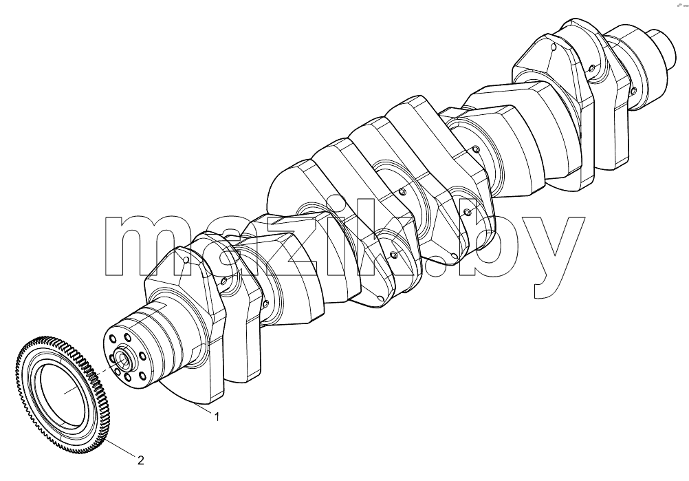  Crankshaft Subassembly