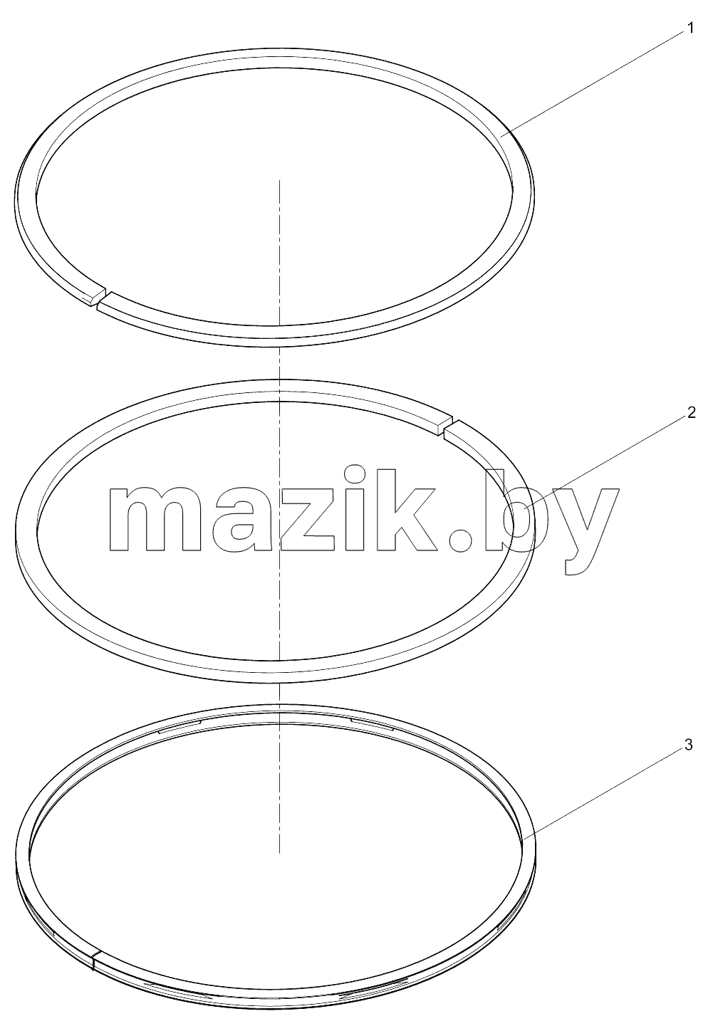  Piston Ring Set
