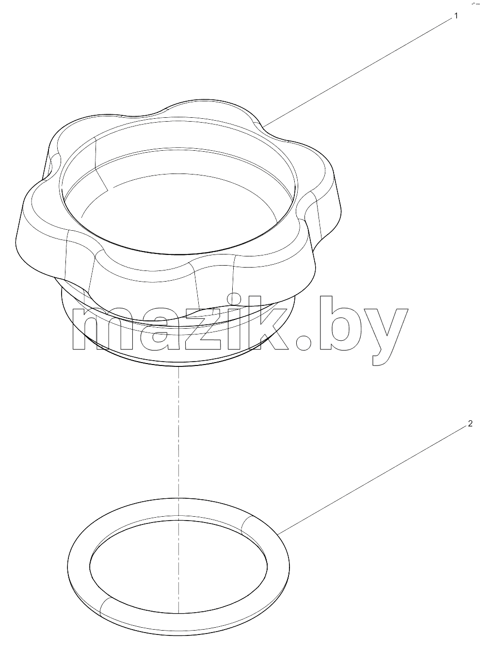  Oil filling port cover  assembly