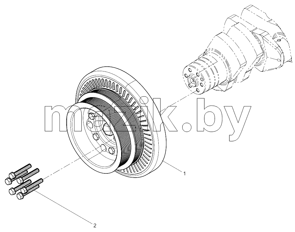  Crankshaft Pulley Group