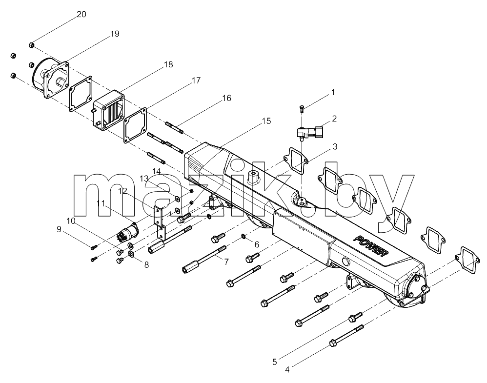  Intake manifold group