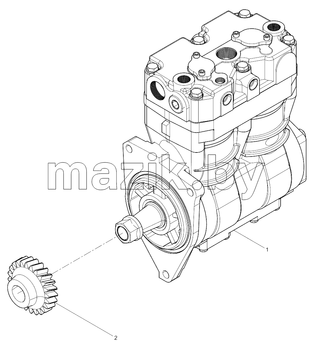  Air Compressor Assembly