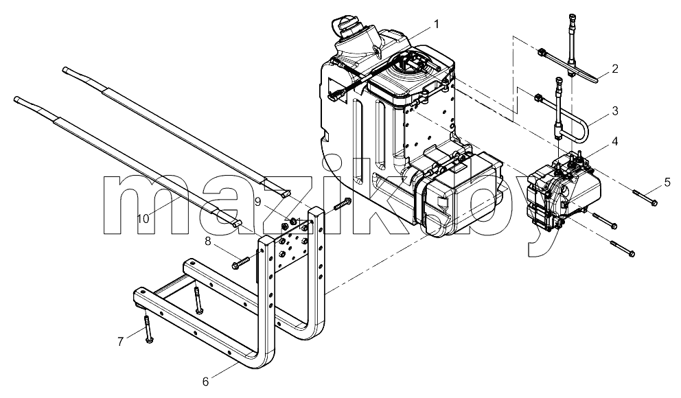  Integrated Urea Tank  Assembly