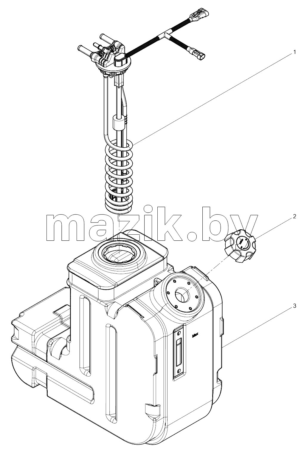 Urea Tank Assembly