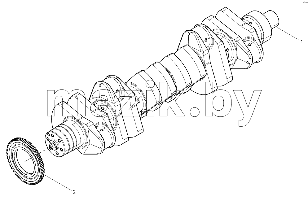  Crankshaft Subassembly