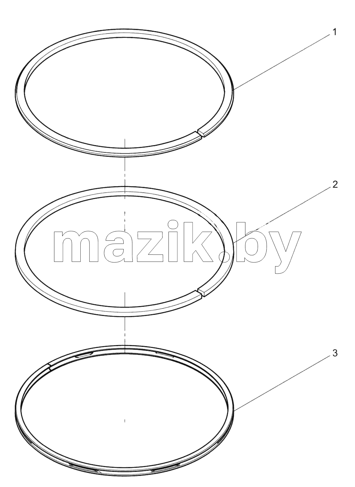  Piston Ring Set
