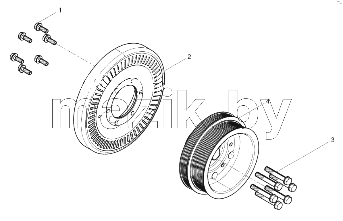  Crankshaft Pulley Group