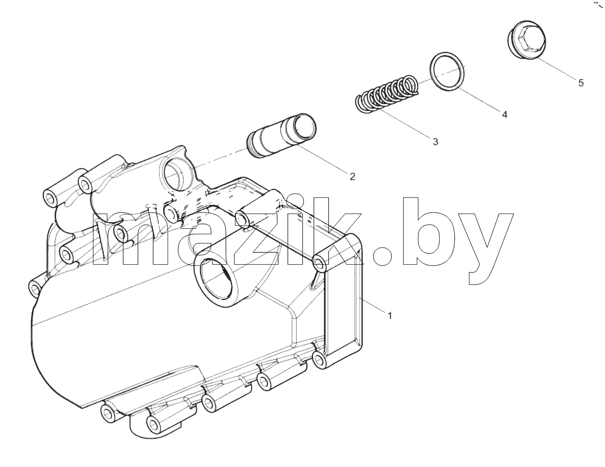  Oil Cooler Cap Assembly