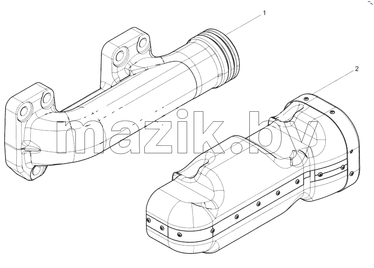  Exhaust Manifold Heat Shield Assembly