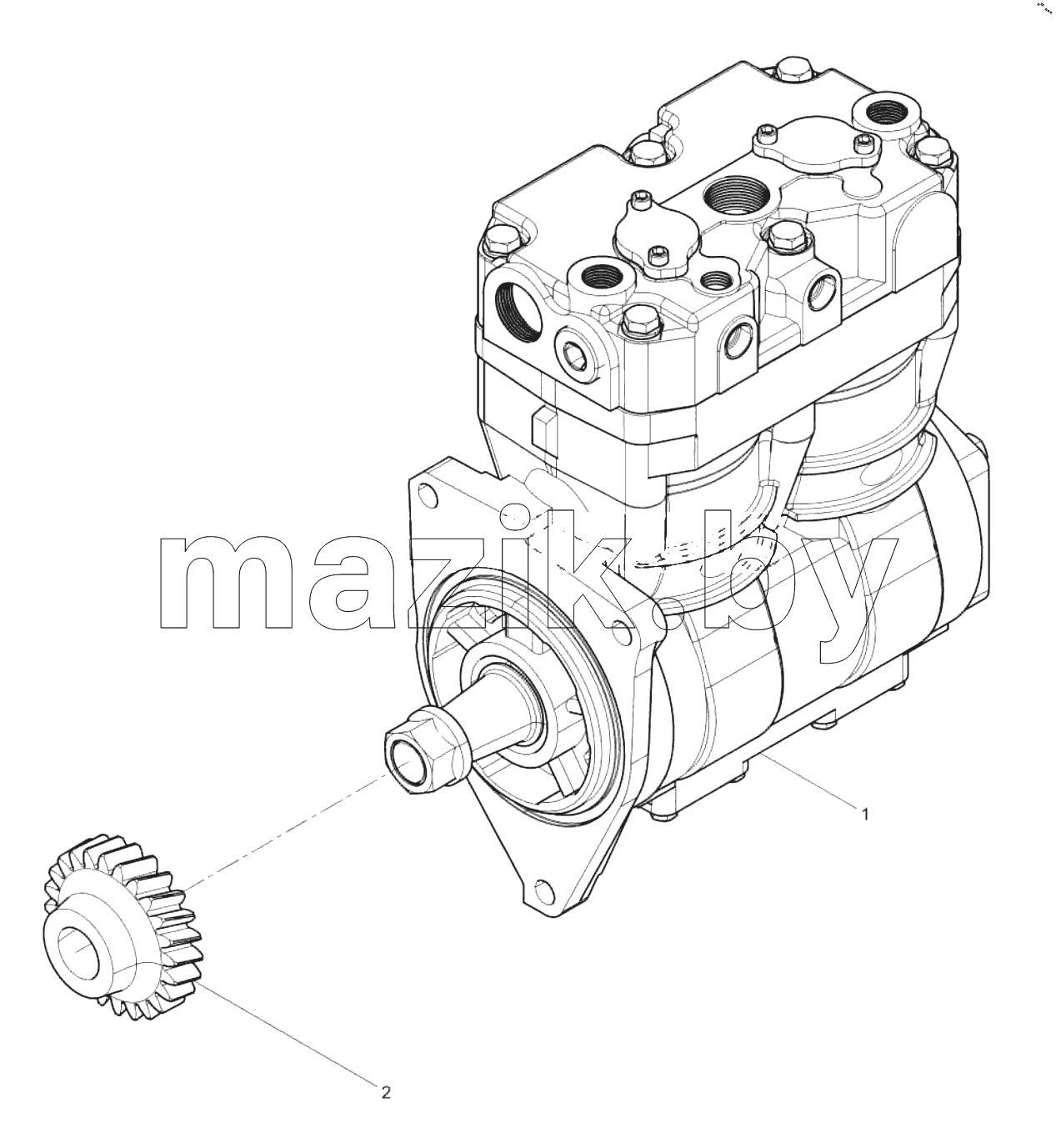  Air Compressor Assembly