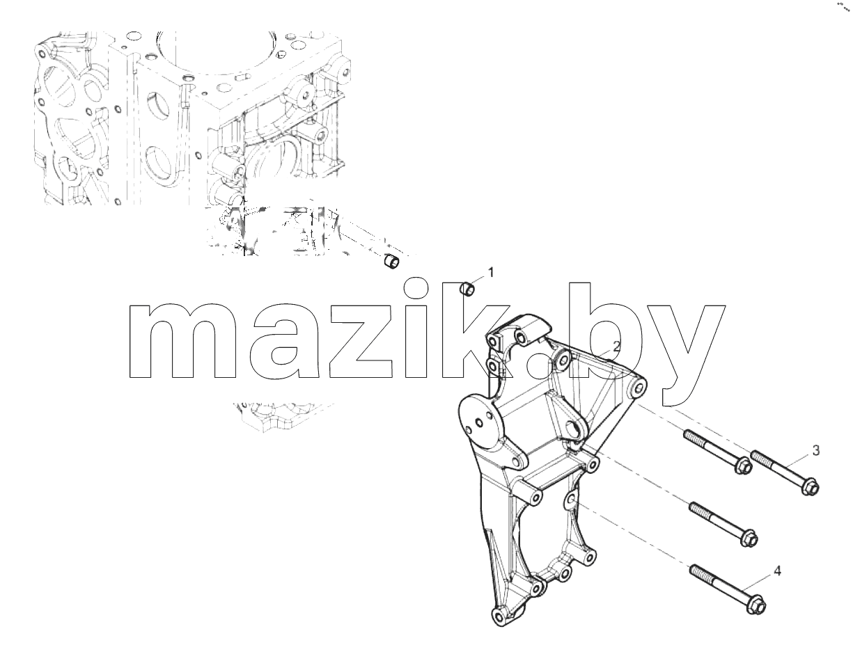  Alternator Bracket Group