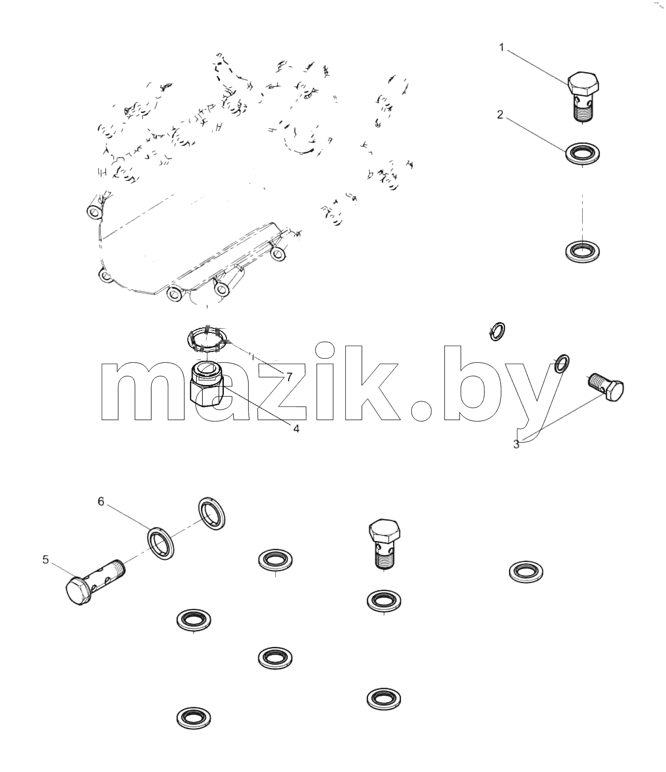  Water Outlet Pipe and Accessory Group
