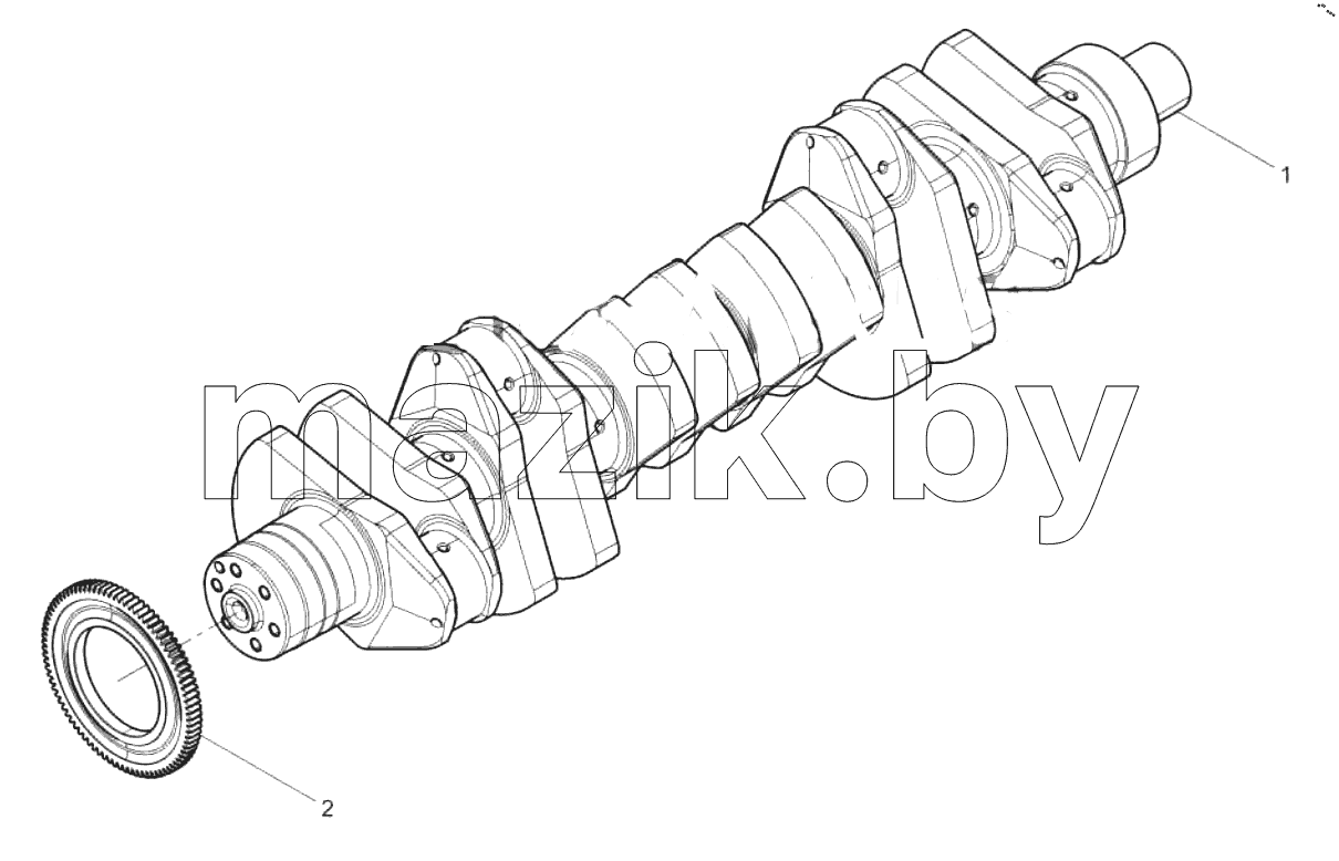  Crankshaft Subassembly