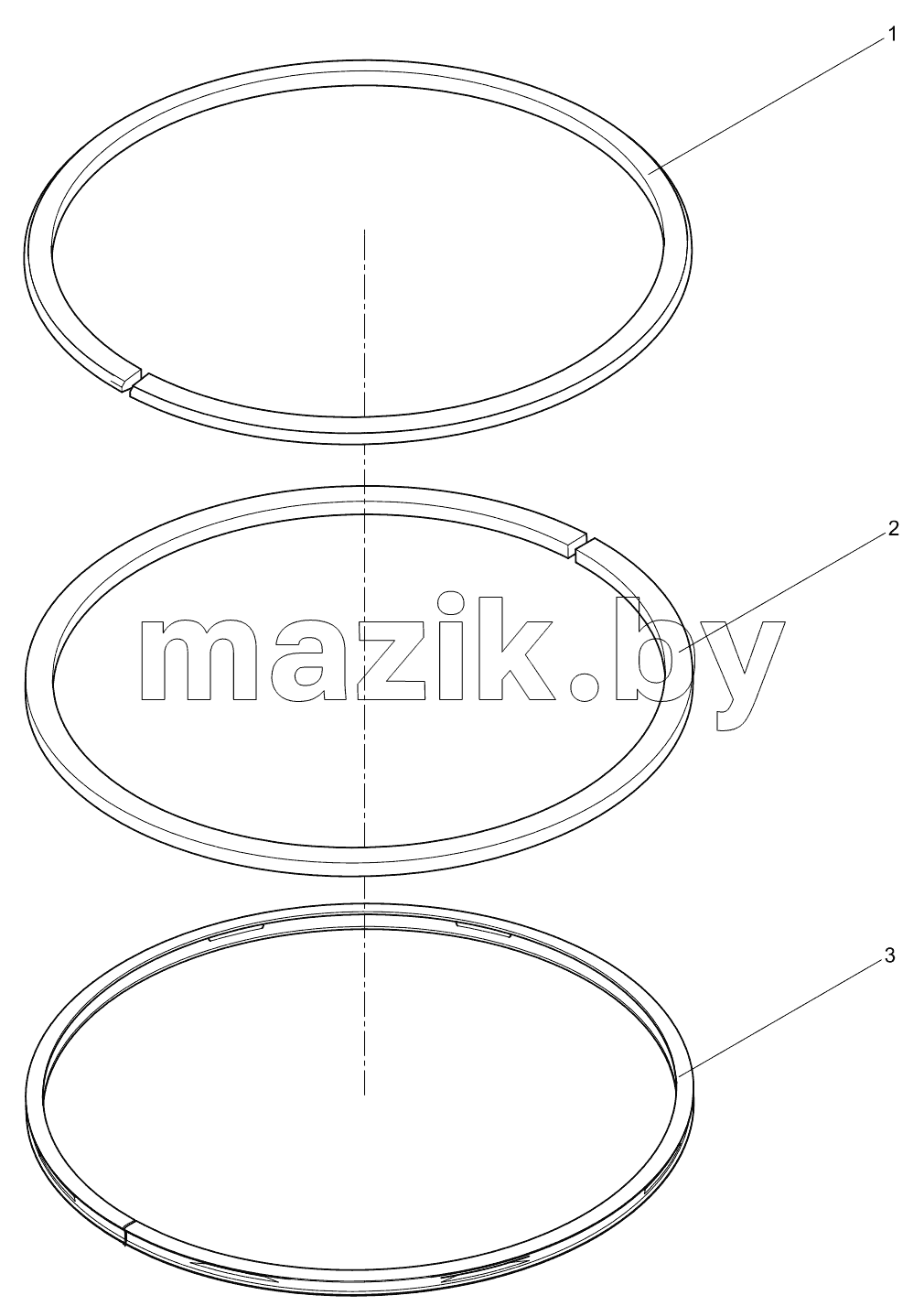 Piston Ring Set