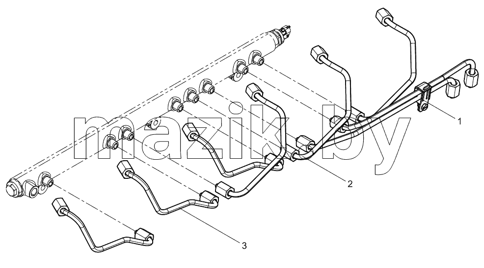  High Pressure Pipe Set