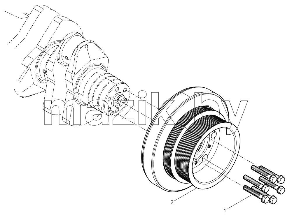  Crankshaft Pulley Group