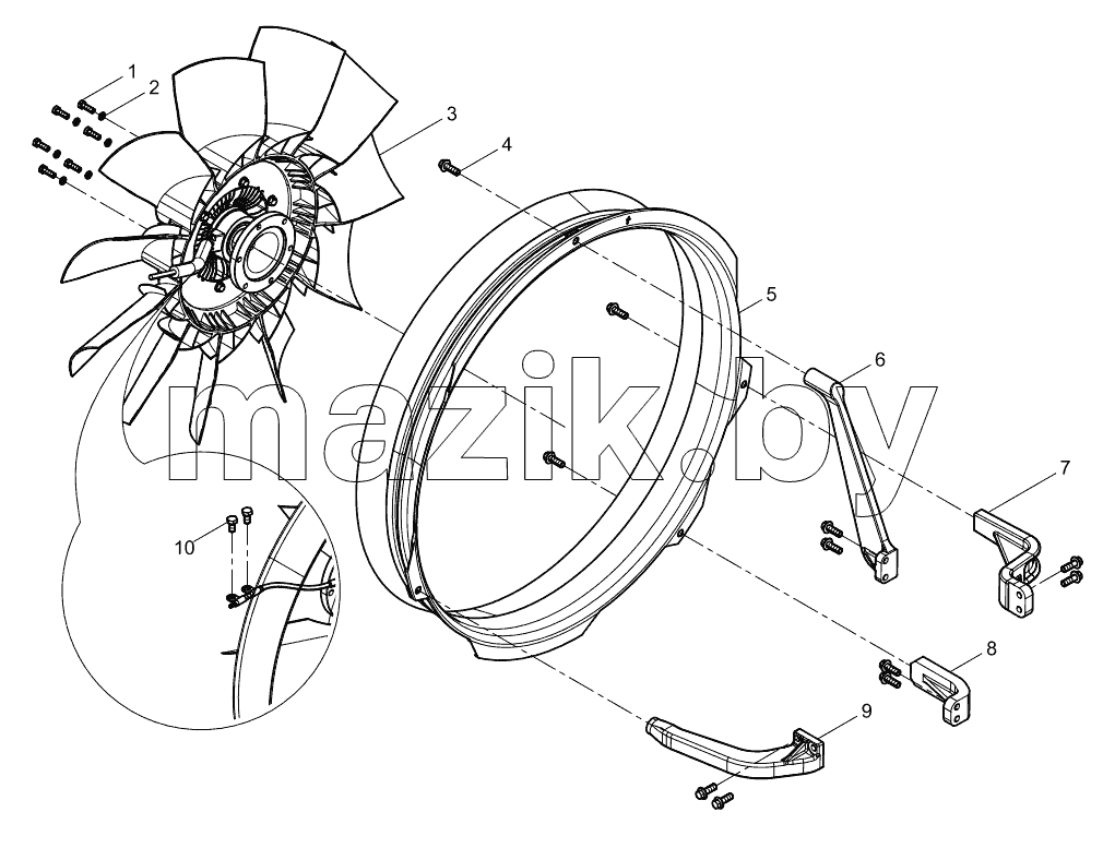  Fan and Hub Group