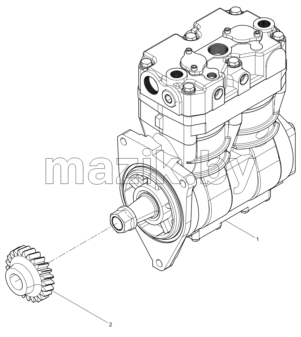  Air Compressor Assembly