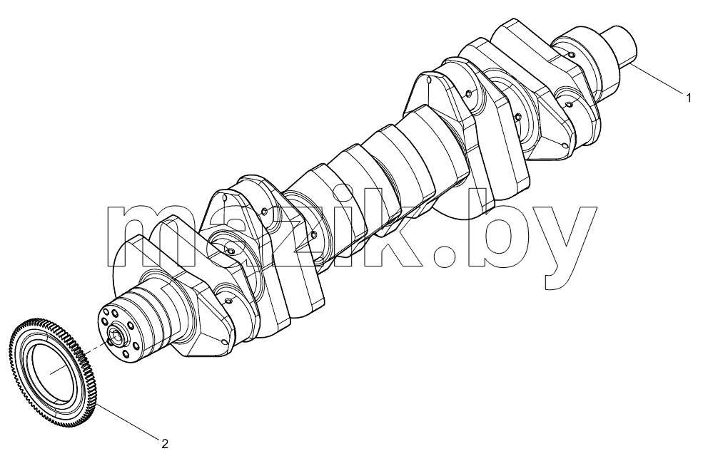  Crankshaft Subassembly