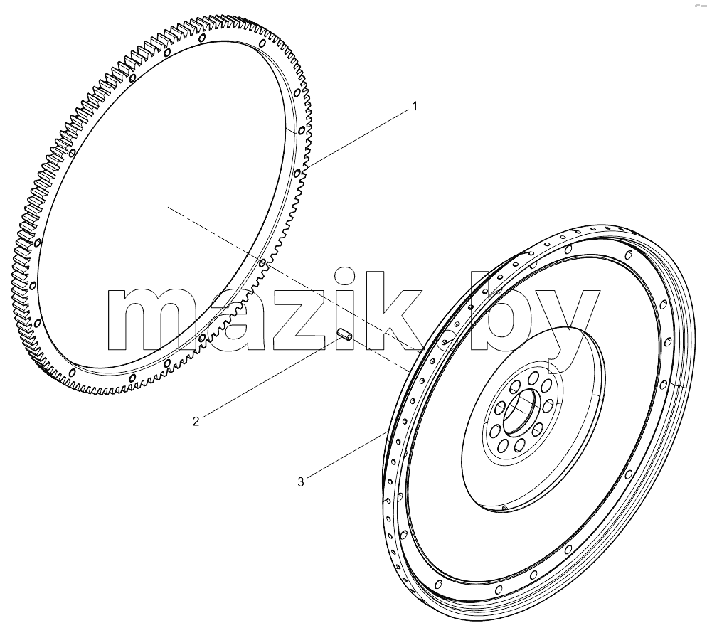  Flywheel assembly