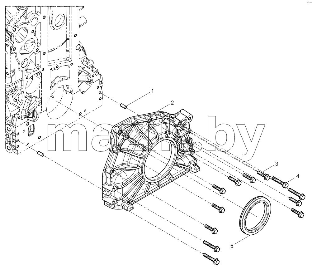  Front end cover assembly