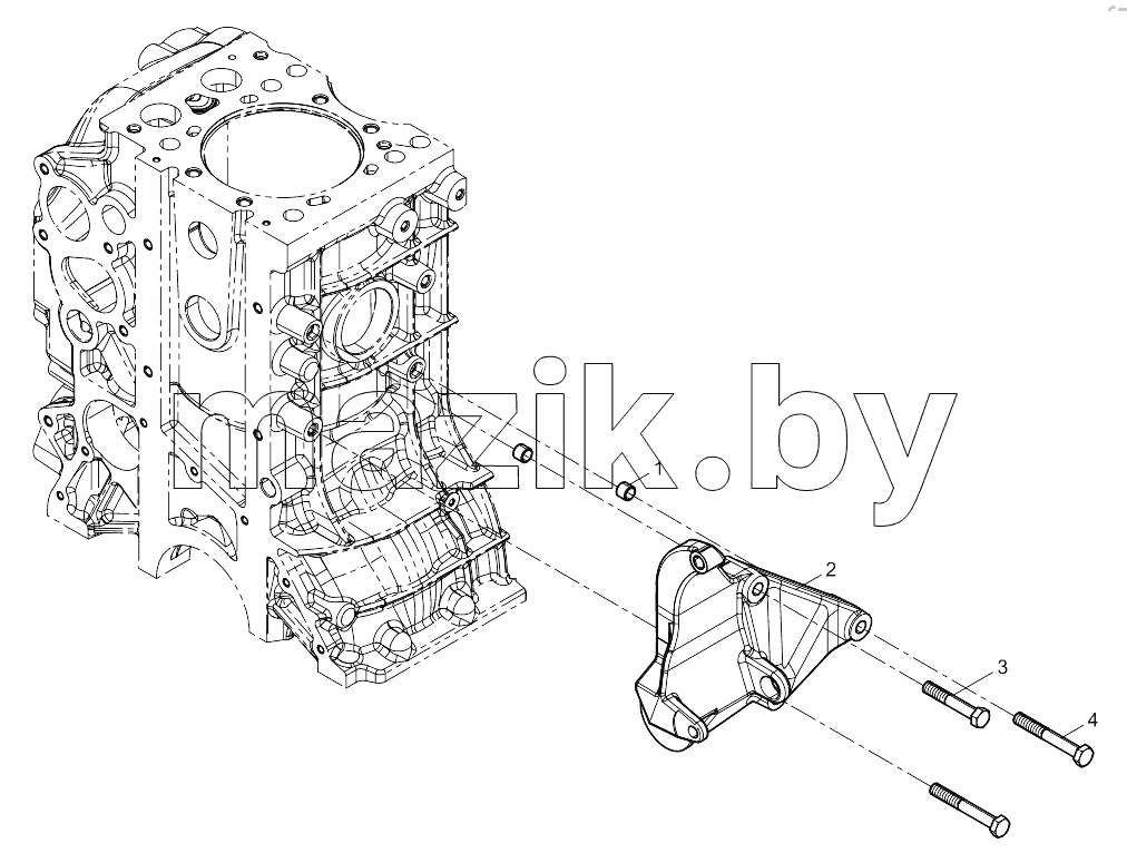  Generator Bracket Group
