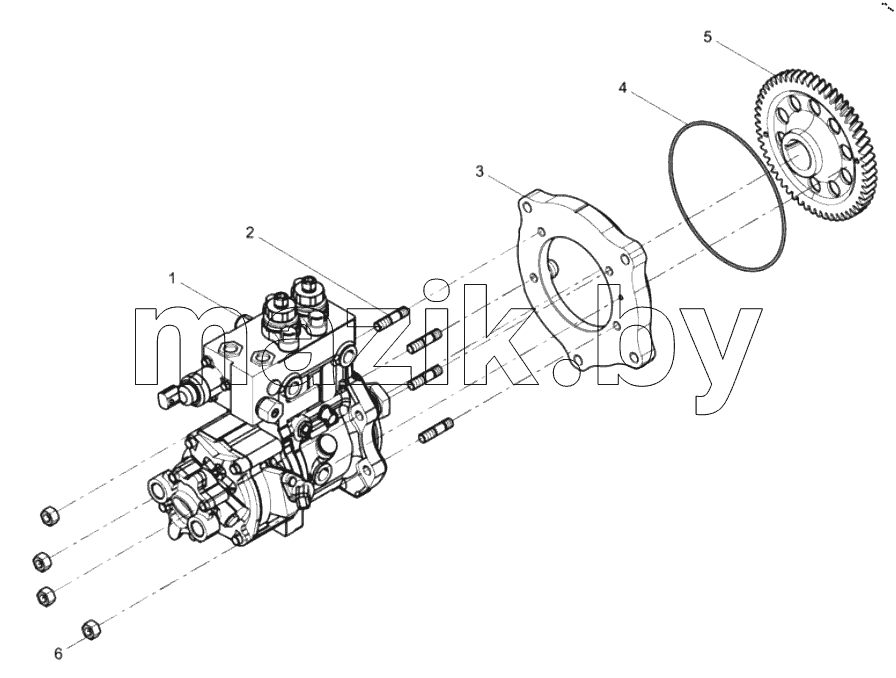  Fuel injection pump set