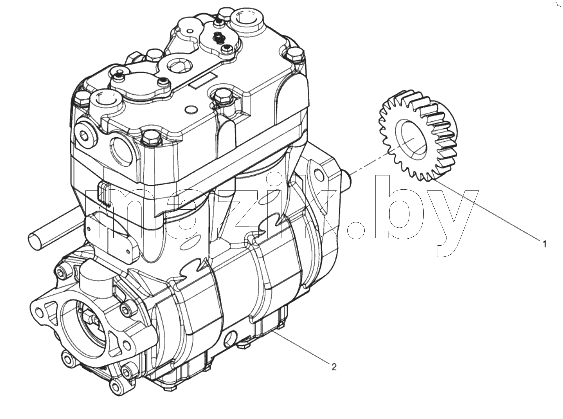  Air compressor assembly