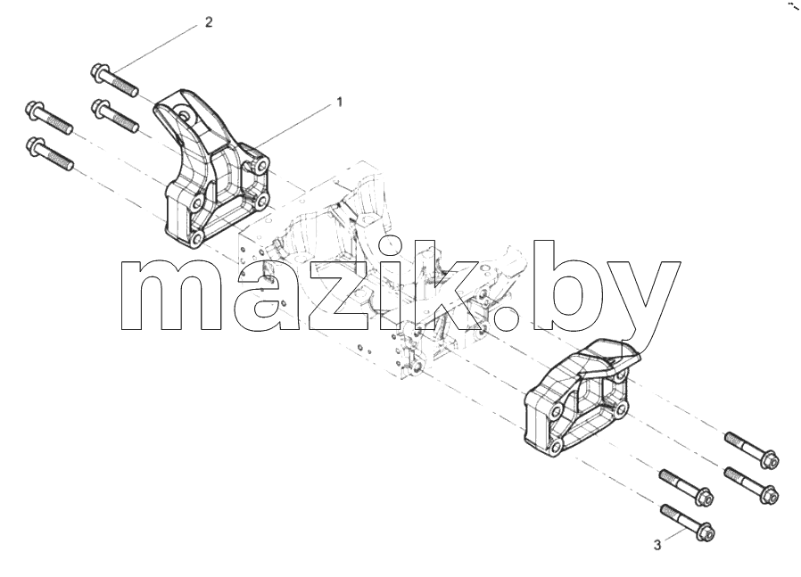  Engine bracket group