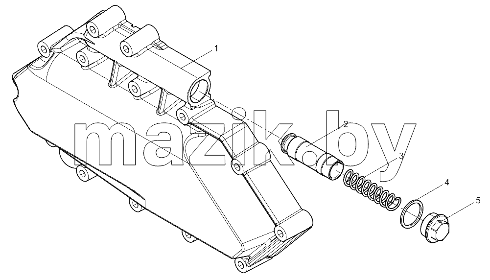  Oil Cooler Cap Assembly