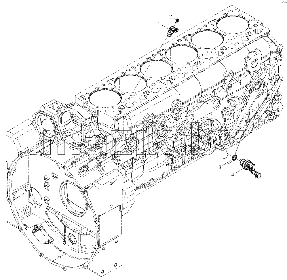  Electronic Control System Harness Group