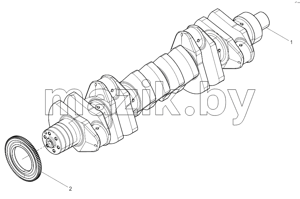  Crankshaft Subassembly