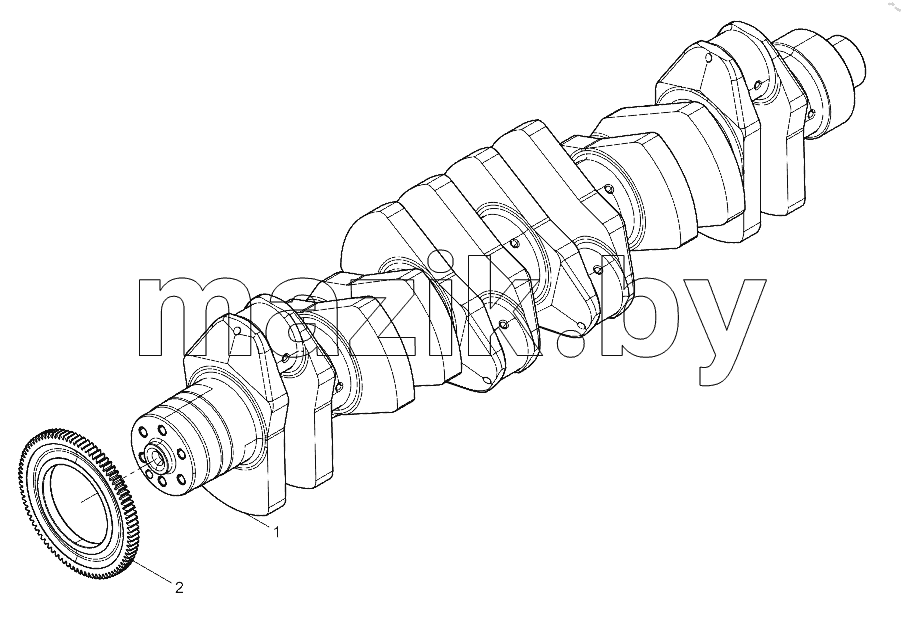  Crankshaft Subassembly