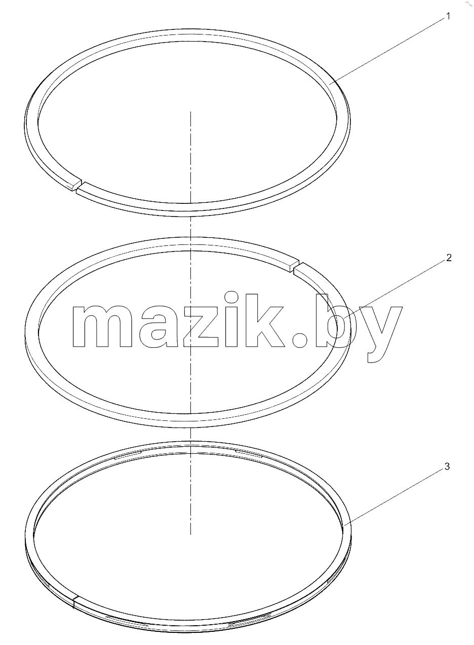  Piston Ring Set