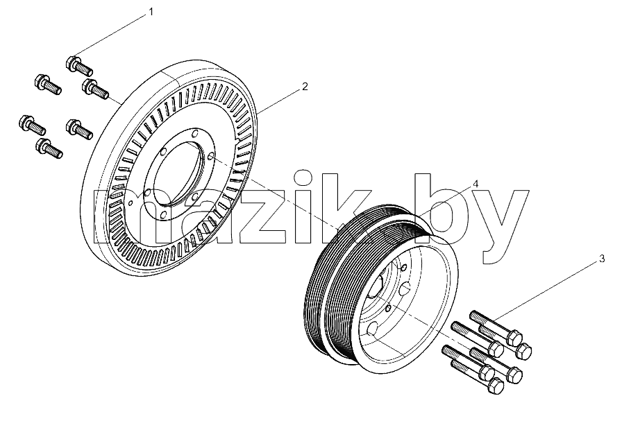  Crankshaft Pulley Group