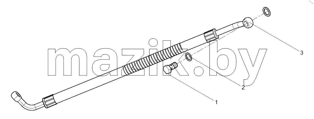  Fuel Injection Pump Oil Pipe Group