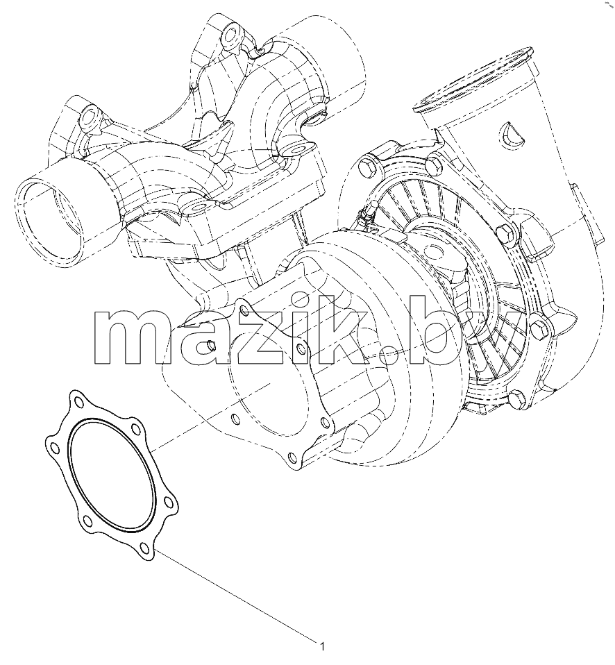  Rear Exhaust Manifold Group
