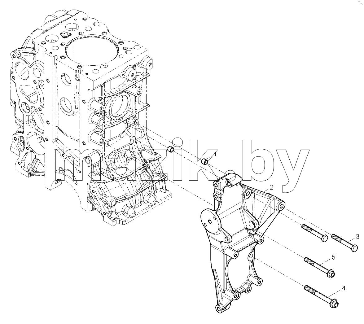  Alternator Bracket Group