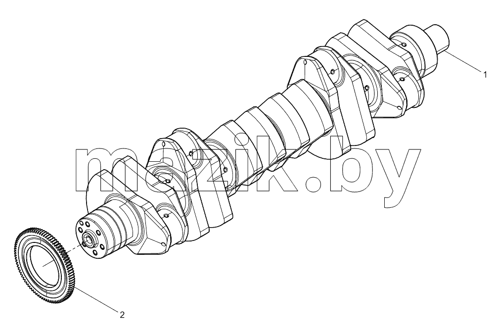  Crankshaft Subassembly