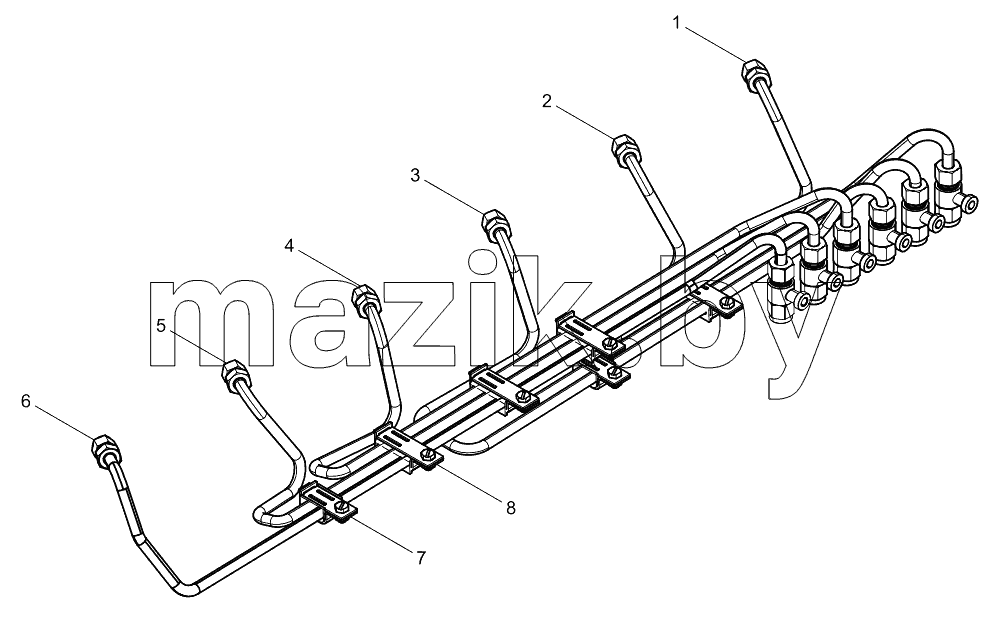  High-pressure Fuel Pipe Assembly