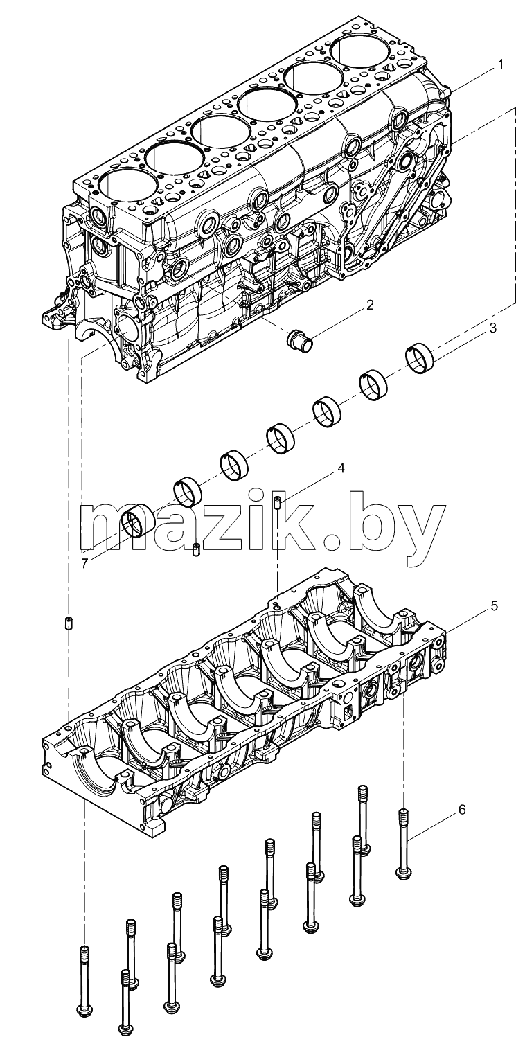  Cylinder Block Preassembly